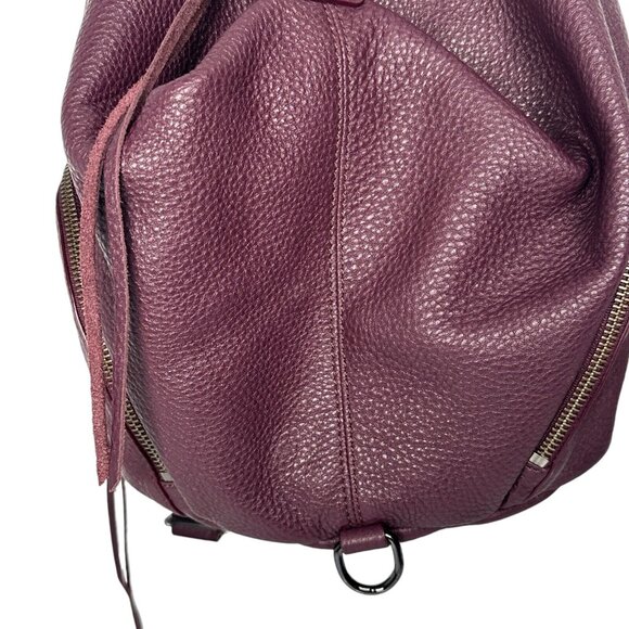 Rebecca Minkoff Julian Leather Backpack - Currant - HF19GPBB01 - Picture 3 of 16